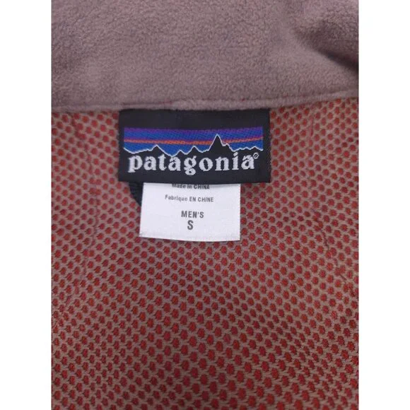 Patagonia CSS Jacket Ski Snowboard Jacket Men’s S Red Full Zip Softshell - Picture 5 of 11